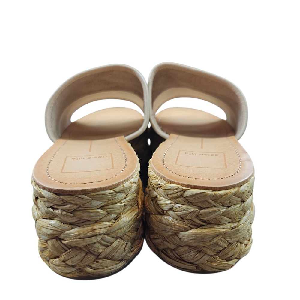 Dolce Vita Chavi Sandal Womens 9W Slides Platform‎ Shoes Casual Beach Wedge - Picture 7 of 9